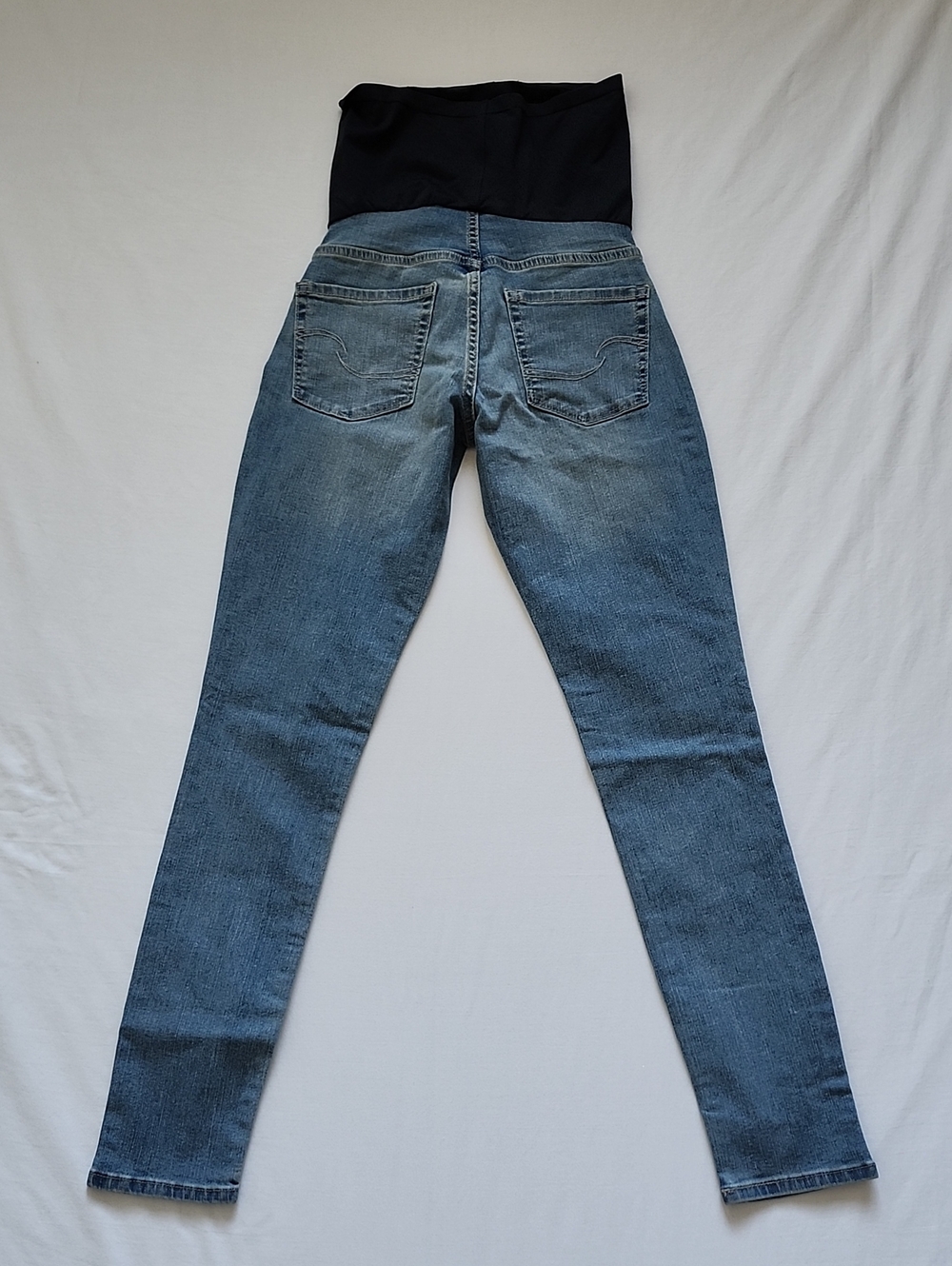 NWT Signature by Levi Strauss Gold Label Women's Maternity Skinny Jeans Size XS - Picture 5 of 11